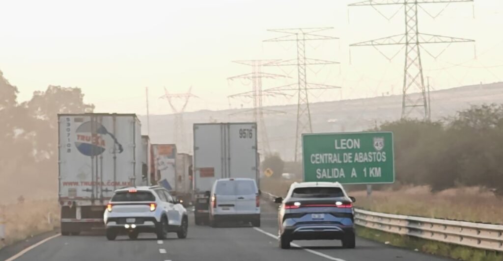 Bloqueo en la autopista León–Salamanca