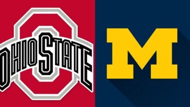 Ohio State vs Michigan "The Game"