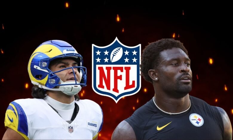 NFL Puka Nacua y DK Metcalf